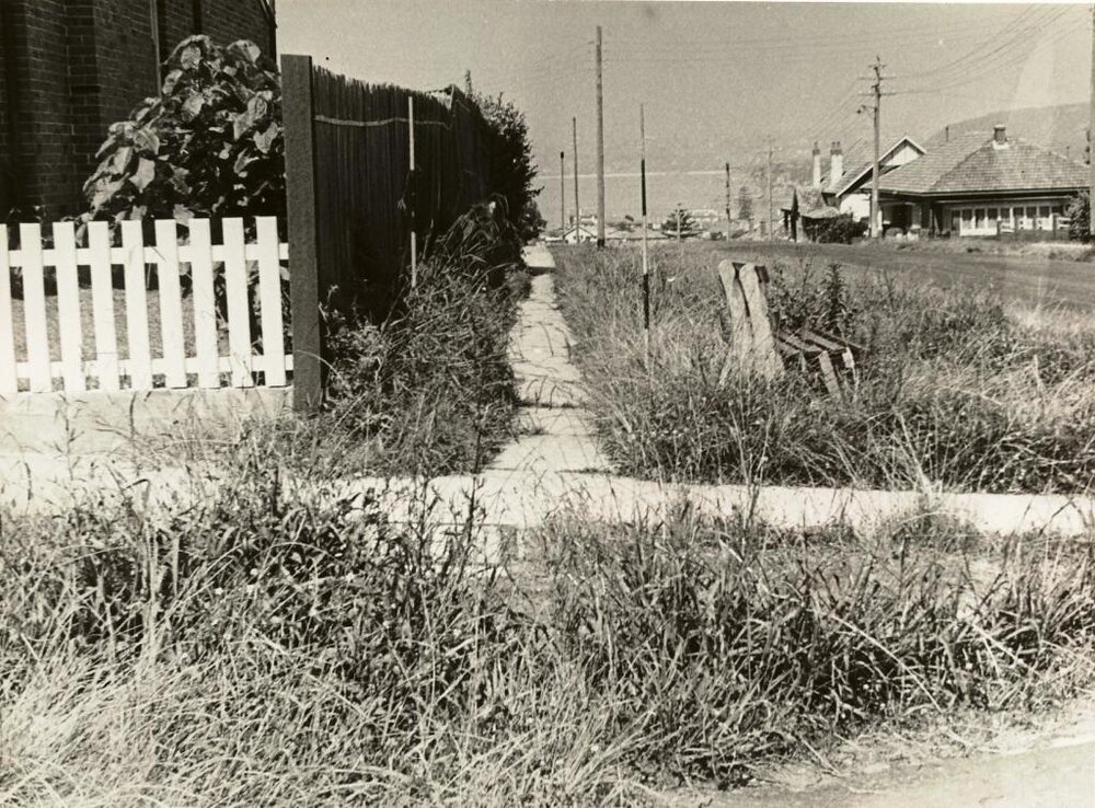 Marshall Street at Darley Road, Manly, 23rd January 1948