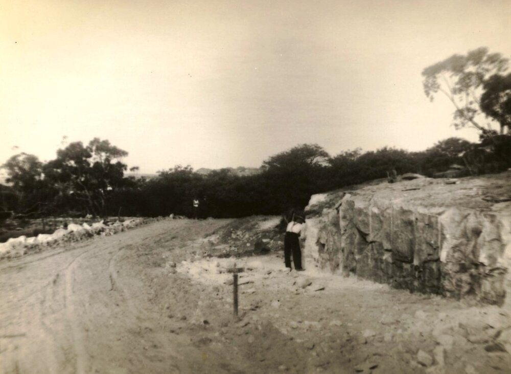 Montauban Avenue from Phillip Avenue, Seaforth, 16th May 1947