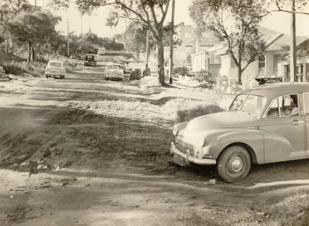 Moore Street, Clontarf, June 1955