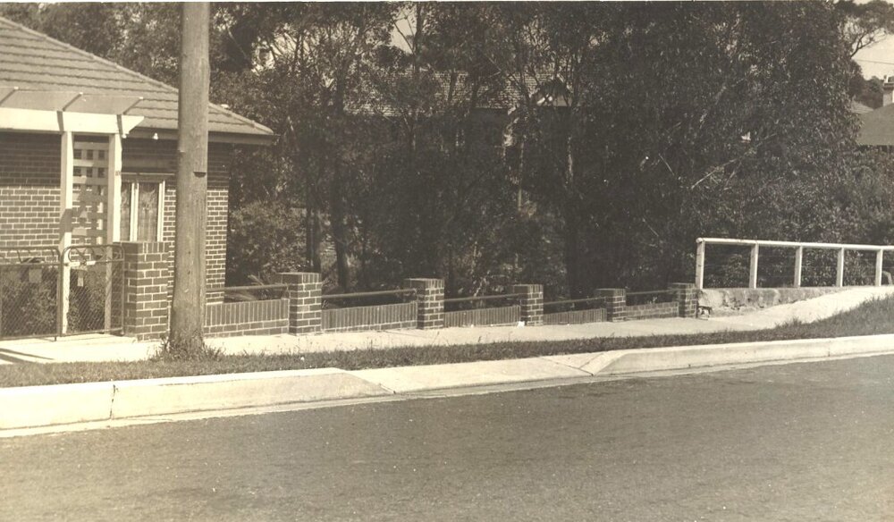 Mr Wilson's property, Woodland Street, Balgowlah, 8th November 1938