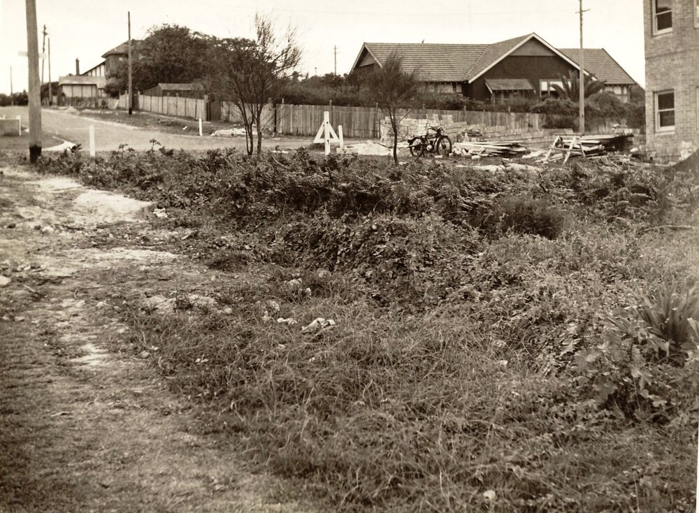 New Street at West Street, Balgowlah, 18th April 1940