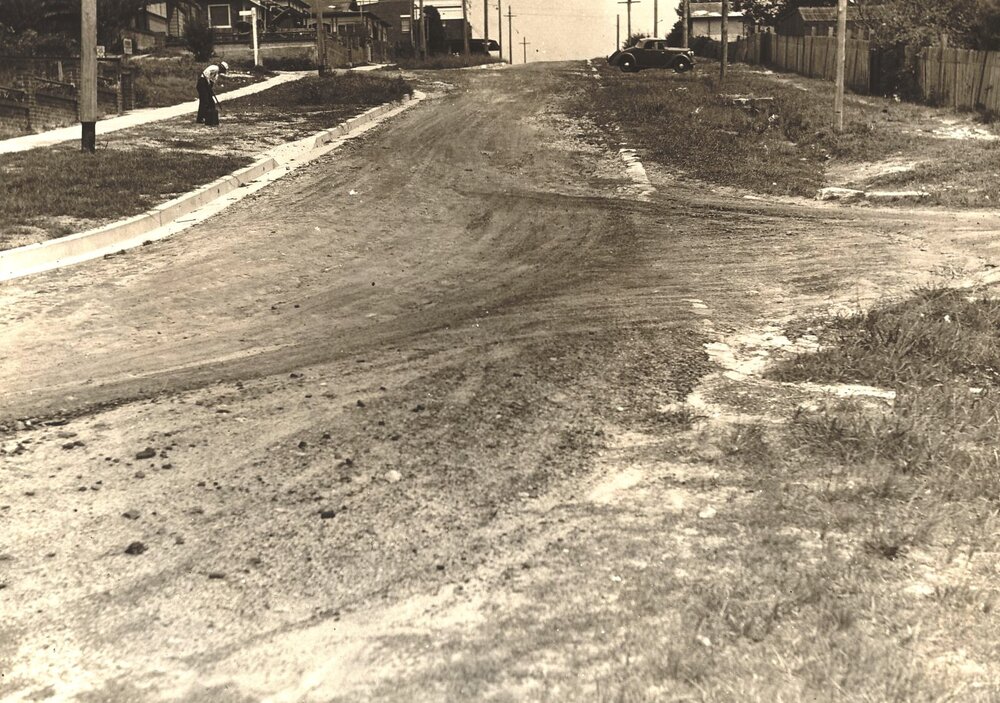 New Street from Lewis Street, Balgowlah, 26th January 1939