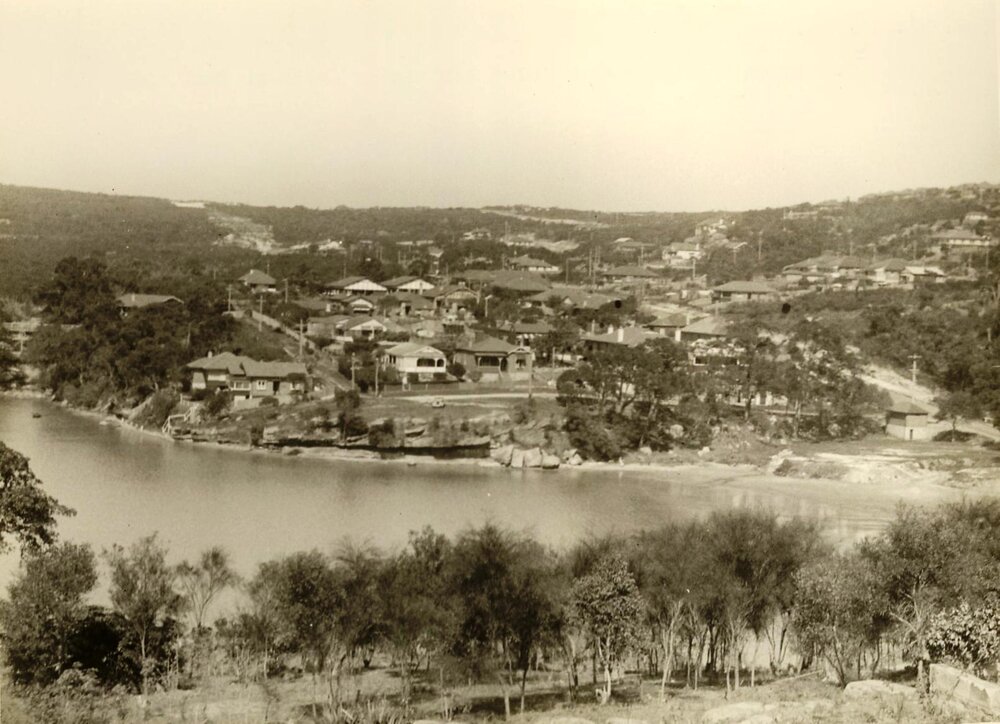 North Harbour inlet high water, Balgowlah, 19th September 1936