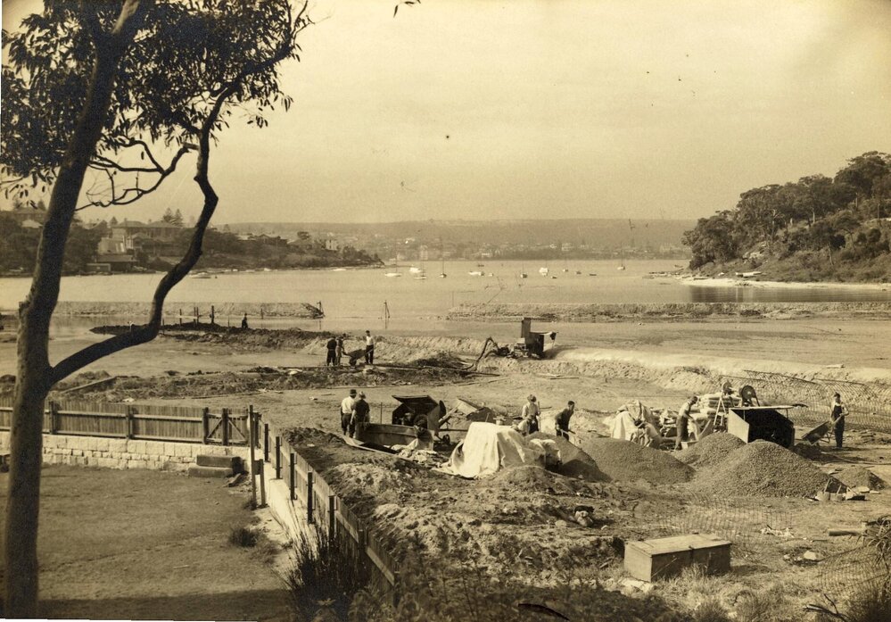North Harbour reclamation, Balgowlah, 22nd July 1938