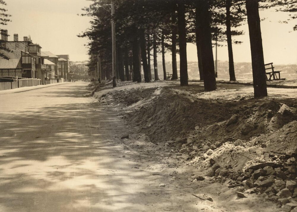 North Steyne near Carlton Street, Manly, 22nd January 1931
