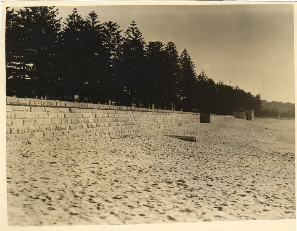 North Steyne opposite Steinton Street, Manly, 20th July 1936