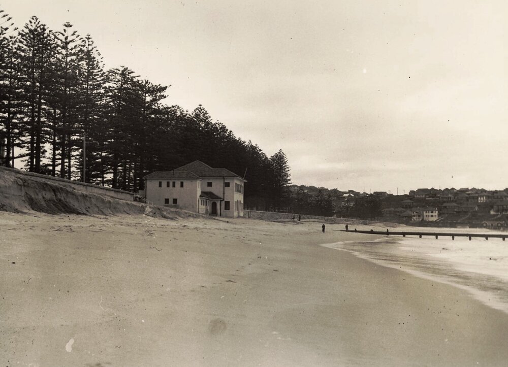 North Steyne scour, Manly, 25th June 1937