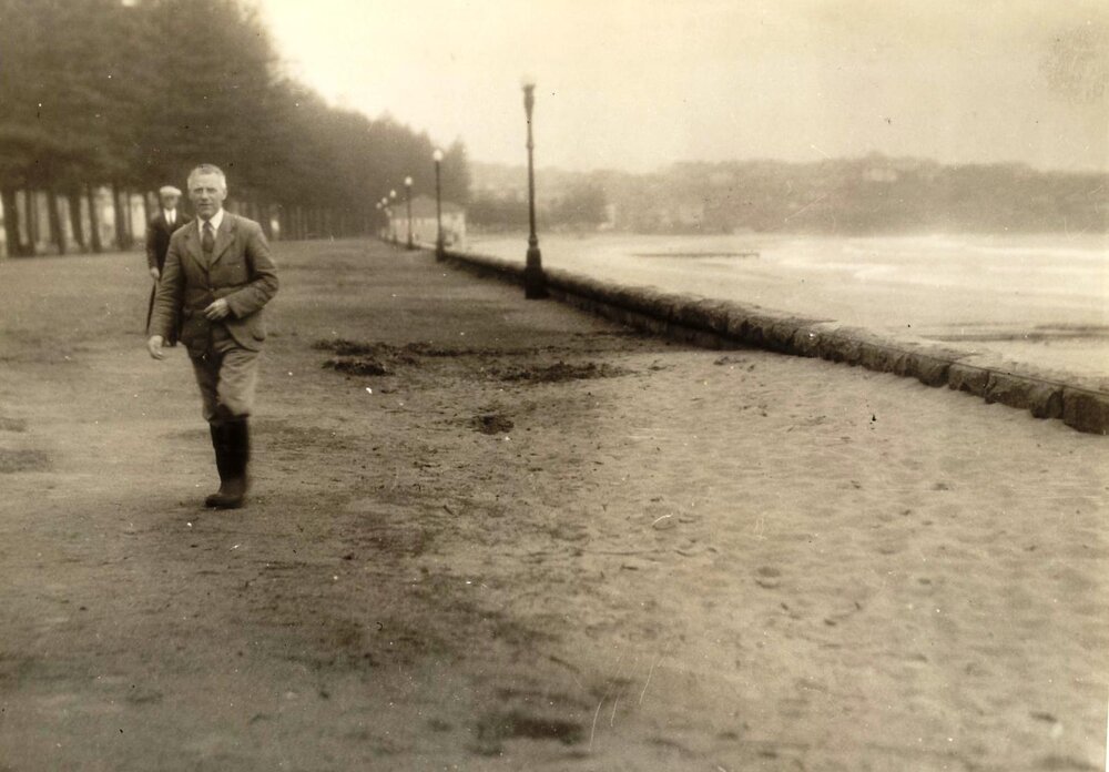 North Steyne Seawall, proposed promenade, Manly, 29 September 1939
