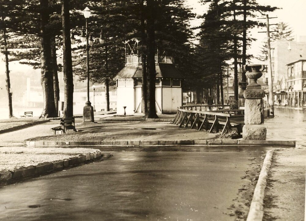 Ocean Beach, opposite Corso, Manly, 6th July 1939