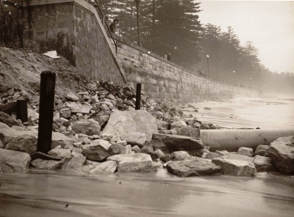 Outfall, Manly, 19th July 1950