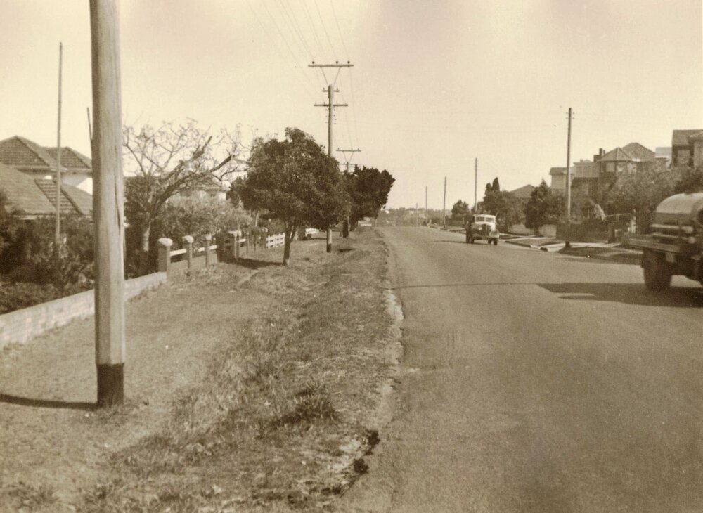 Palmerston Place, Seaforth, 1955