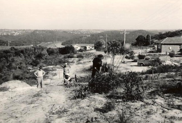 Peacock Street at Seaforth, September 1954
