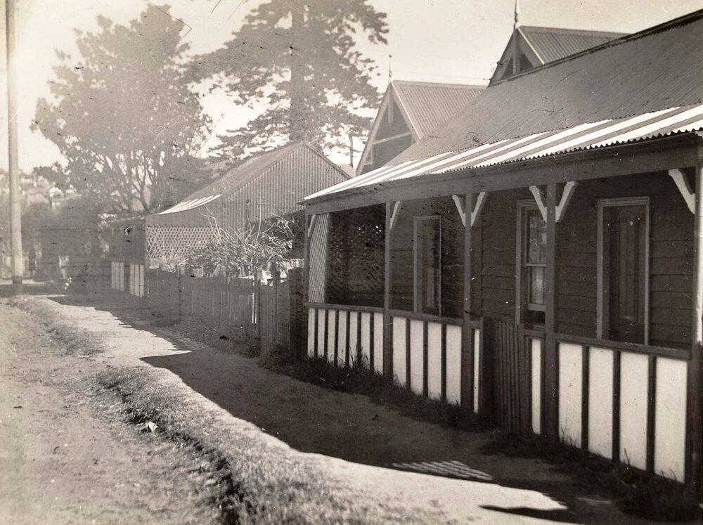 Pittwater Road, Manly, at former Buckingham Street, Manly, 14th August 1941