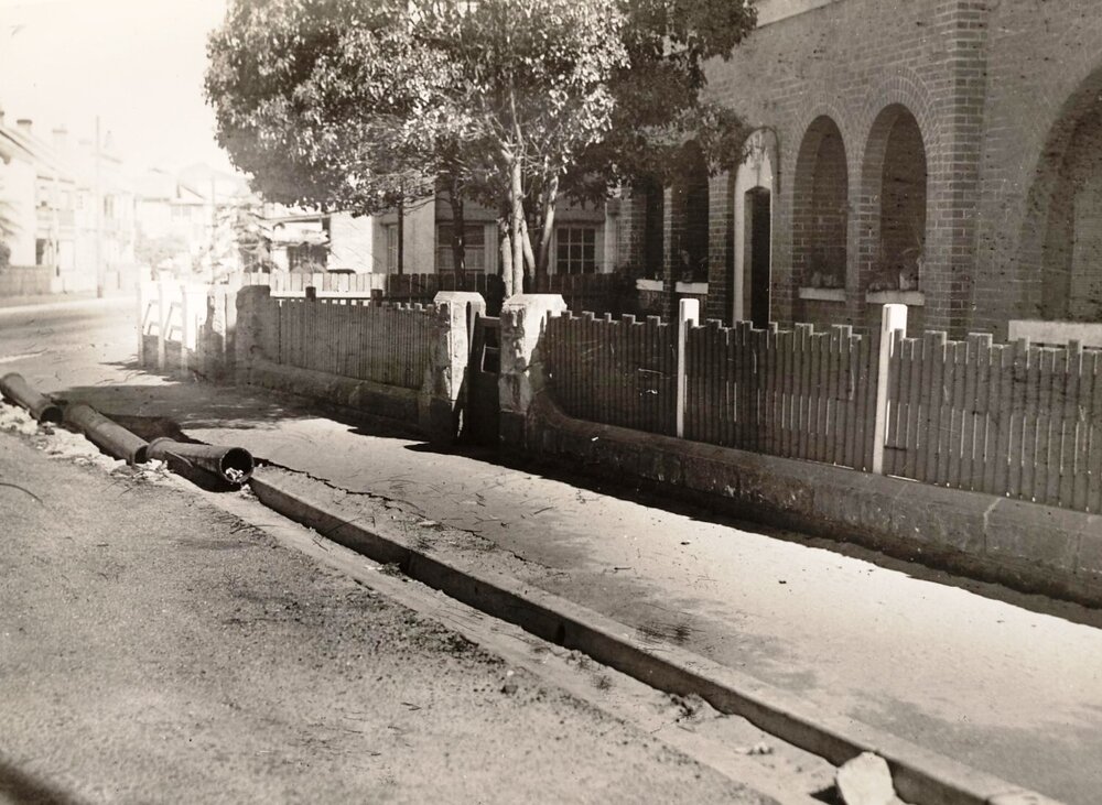 Pittwater Road, Manly, at Carlton Street, Manly, 14th August 1941