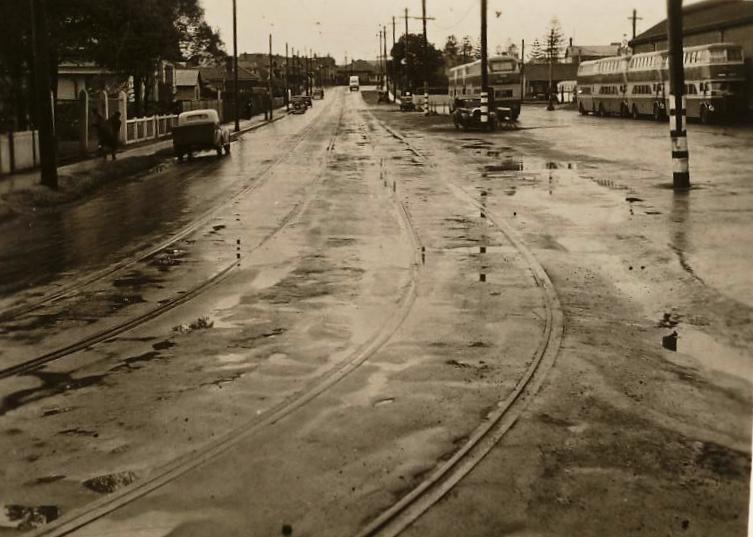 Pittwater Road, Manly, on 20th October 1941