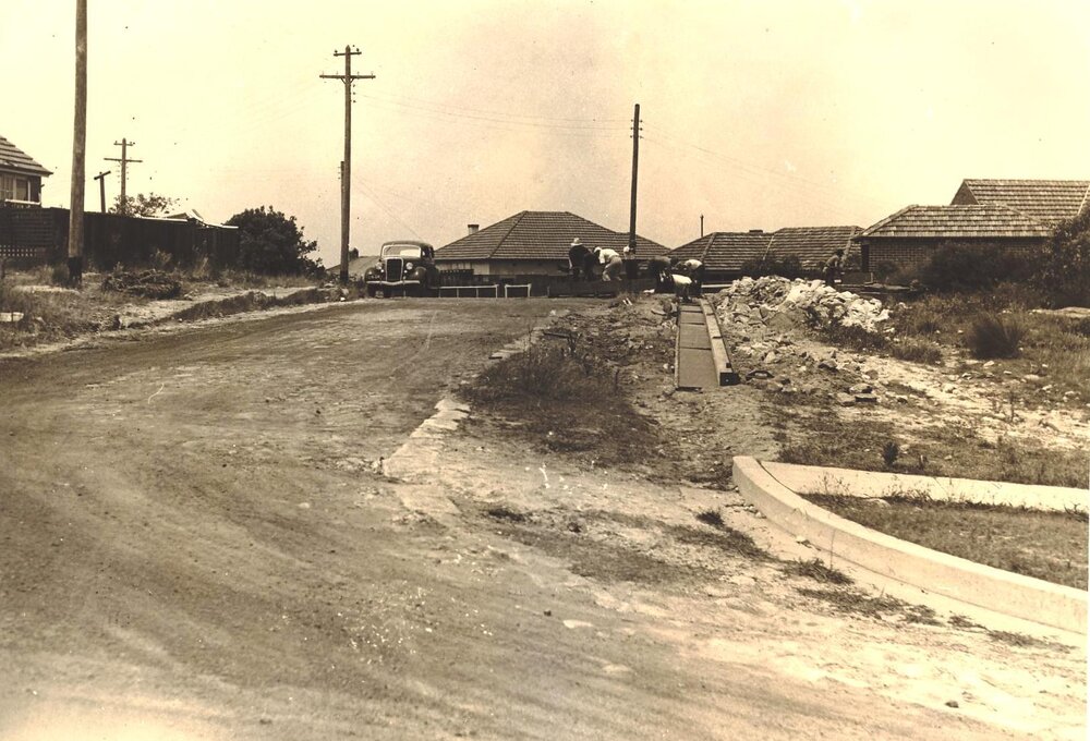Plant Street, Balgowlah, 26th Janury 1939
