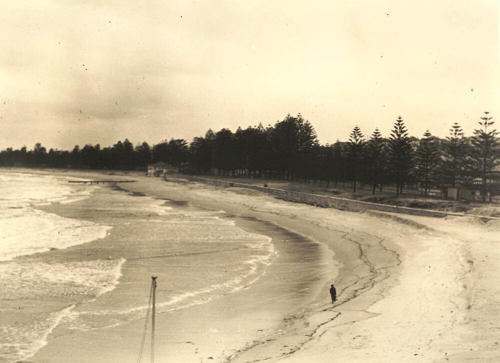 Queenscliff and North Steyne Beach, Queenscliff, 25th June 1937