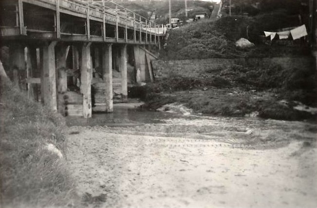 Queenscliff Lagoon outlet g, Queenscliff, 1956
