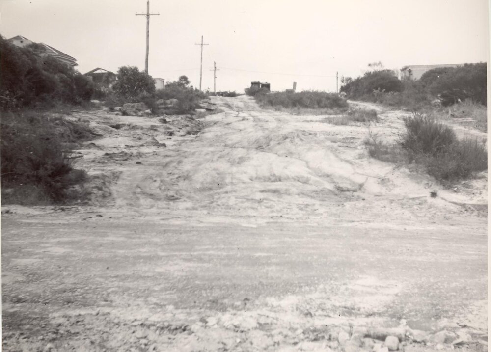 Redman Street north from Peacock Street, Seaforth, c1953