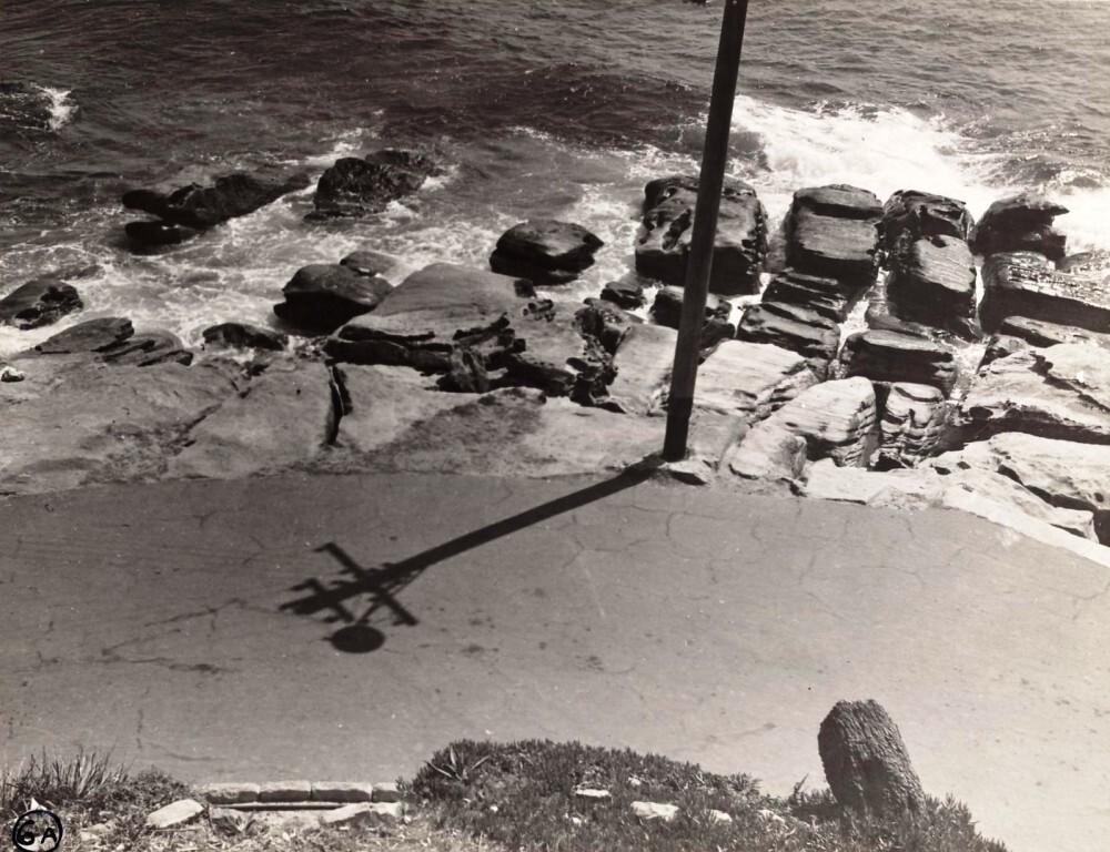 Rocks, South Steyne, Manly, at low tide, 23rd February 1940