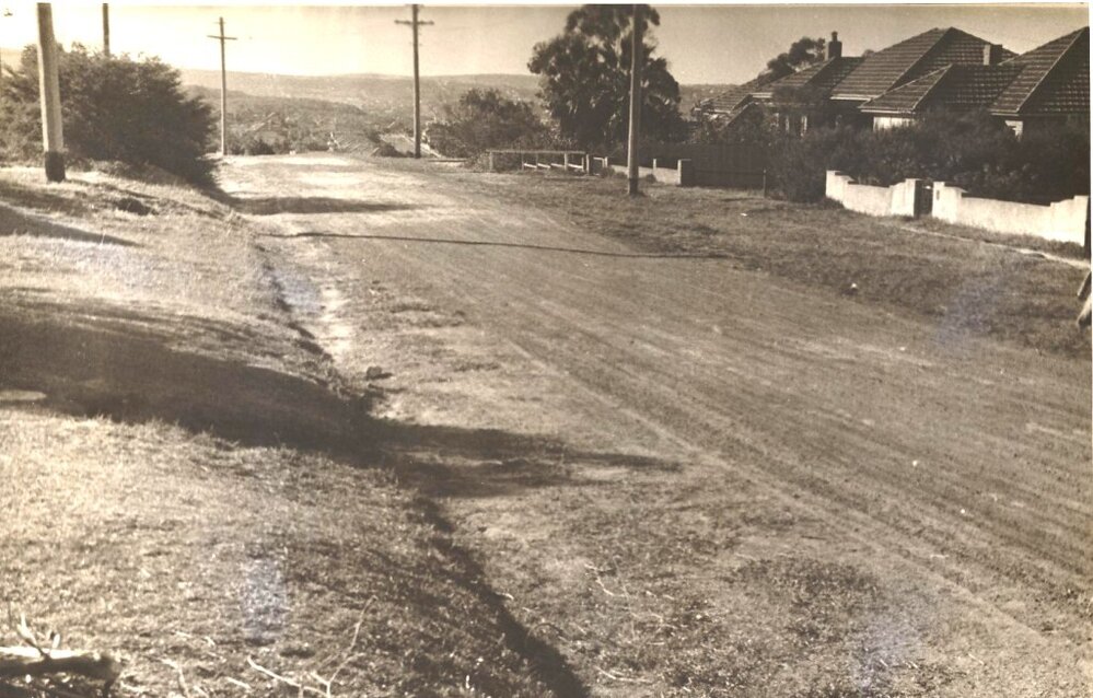 Scales Parade north from Hilder Road, Balgowlah Heights, 29th June 1946