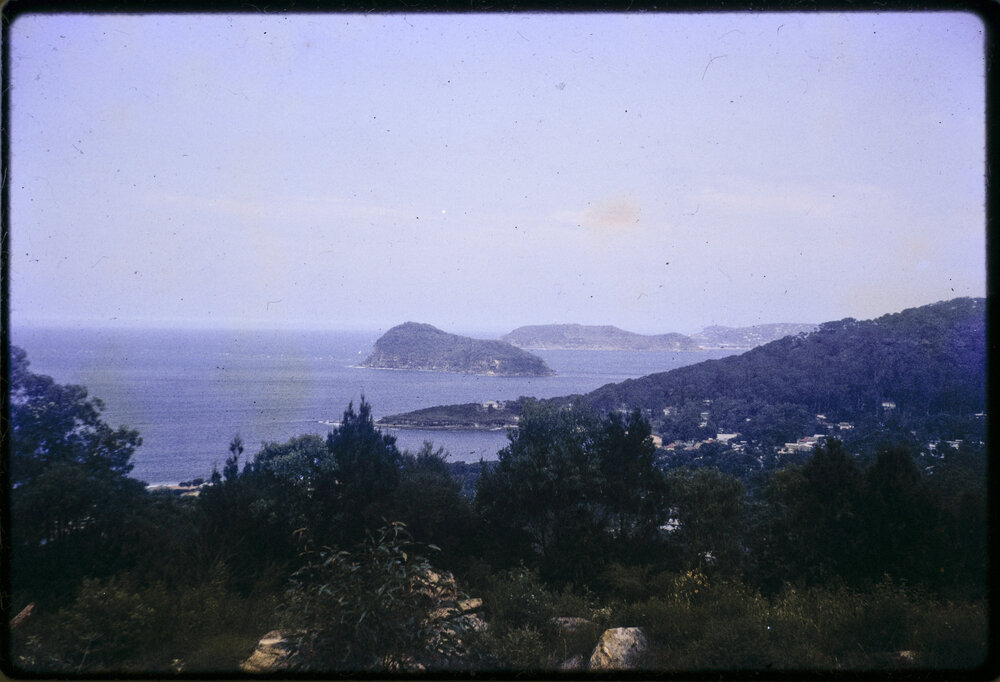 View of Lion Island, Broken Bay