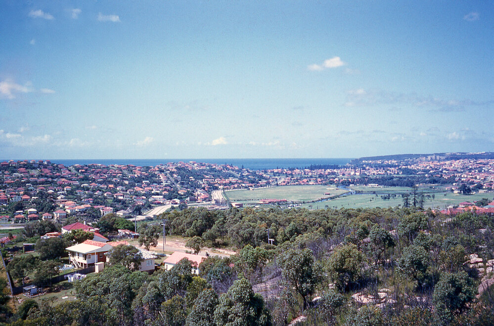 View from Allambie Heights overlooking North Manly, Allambie and District Park