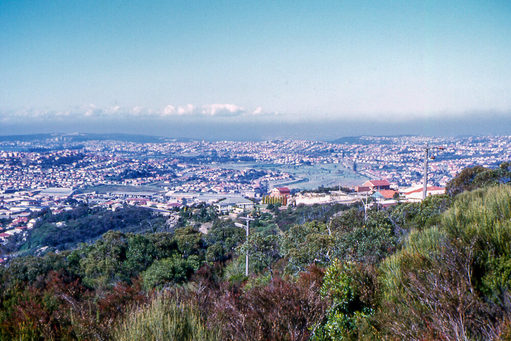 View from Beacon Hill looking south over Brookvale and North Manly