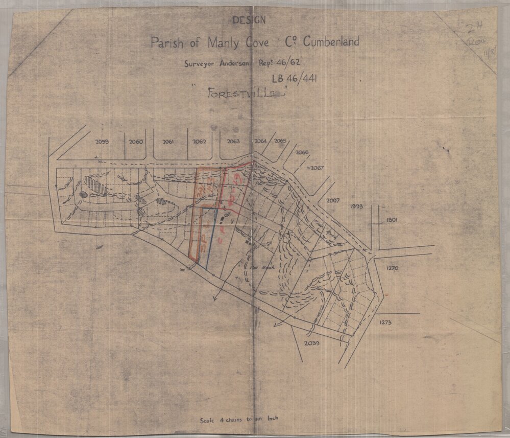 Subdivision Plan creating Angophora Crescent Forestville