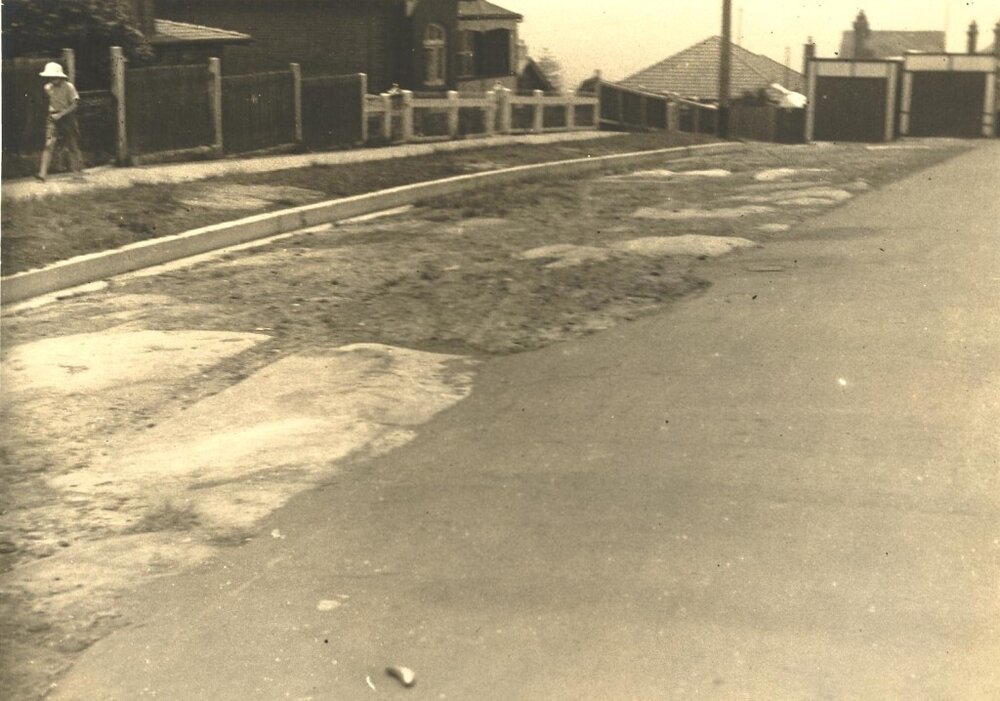 Augusta Road, Manly, 1939