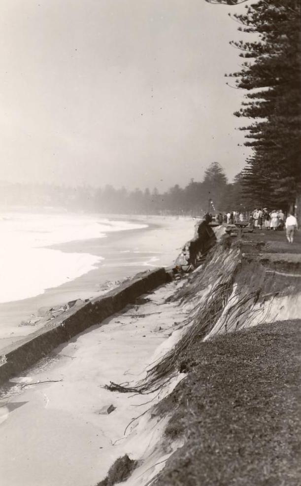 Scour at North Steyne, Manly, 25th June 1950