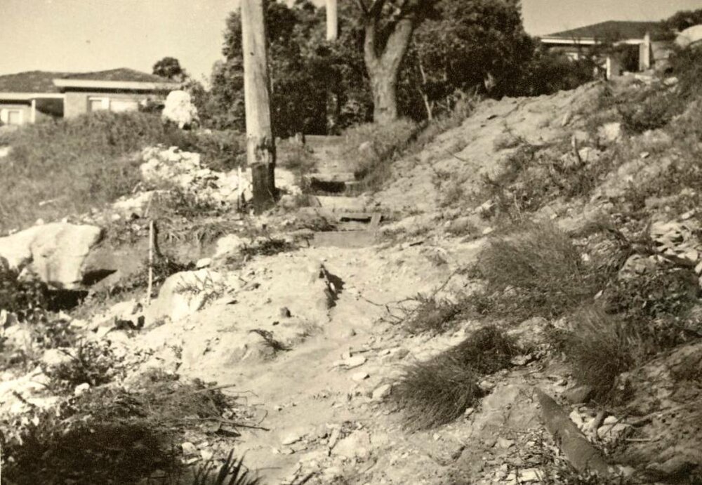 Steps, Graham Street, Clontarf, c1940s