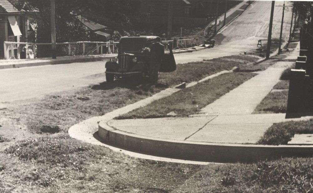 Stuart Street north west of Marshall Street, Manly, 29th June 1946
