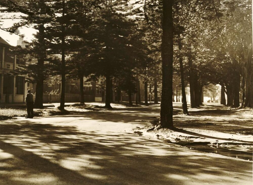 Victoria Parade near East Esplanade, Manly, 1st July 1937 
