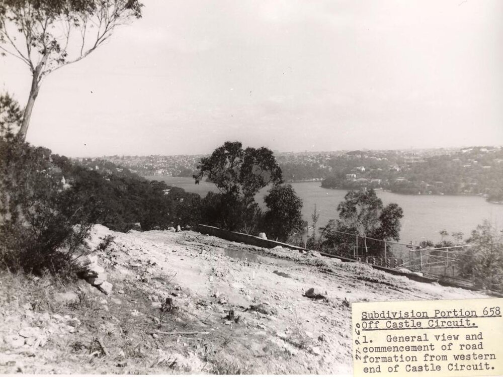 View from Castle Circuit, Seaforth, 27th September 1960