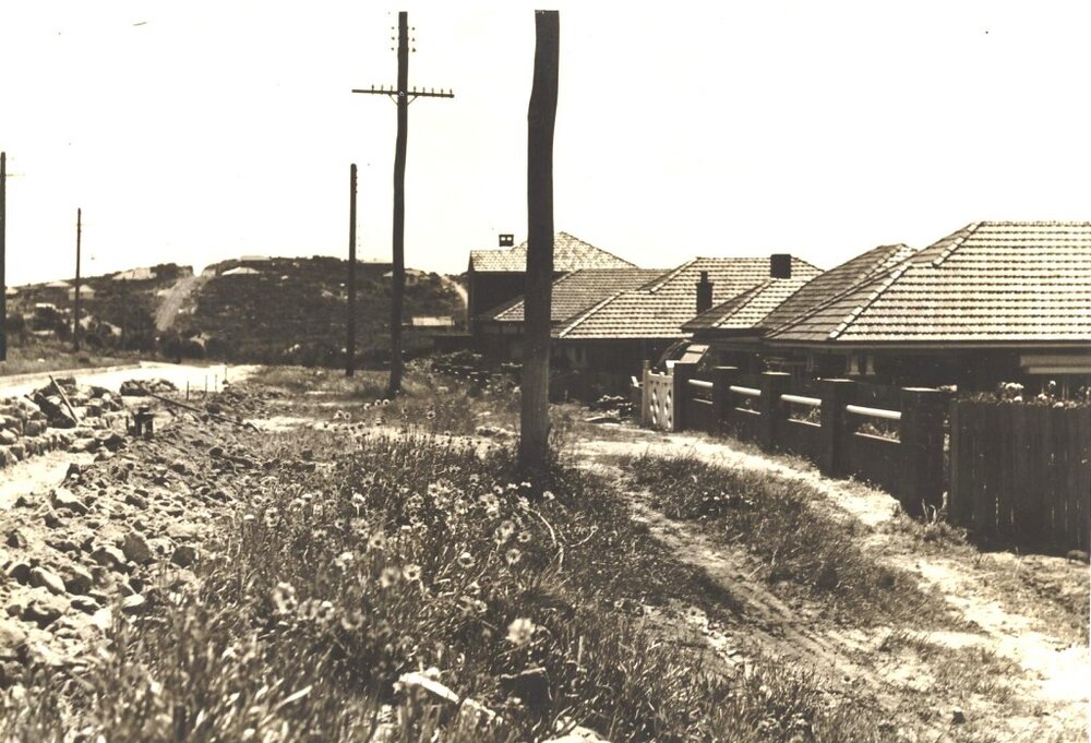 Violet Street west to Maretimo Street, Balgowlah, 13th November 1937