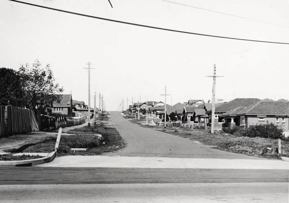 Wanganella Street, showing Church,  Balgowlah, 23rd August 1932