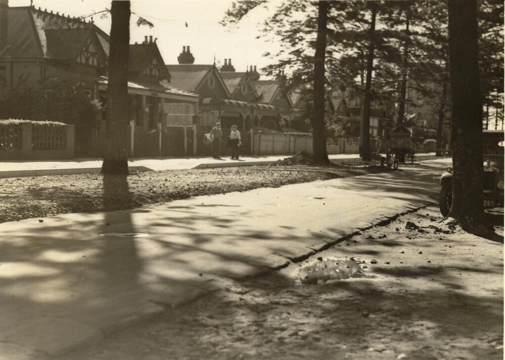 Wentworth Street corner Darley Road, Manly, 22nd July 1938