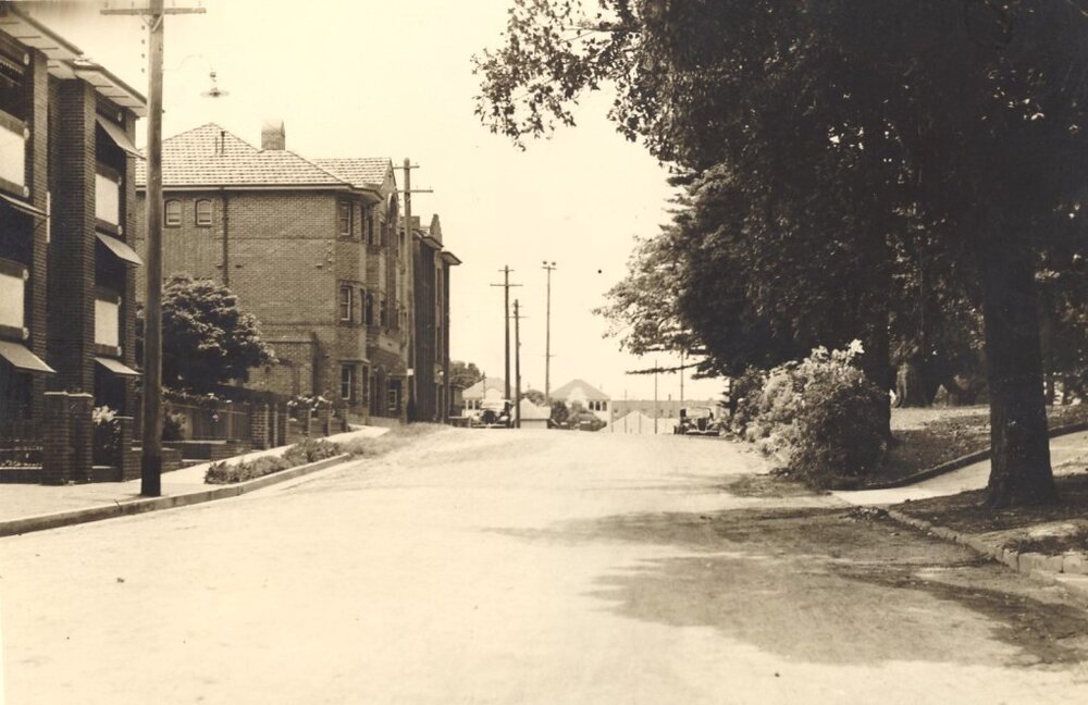 West Promenade looking north, Manly, 20th January 1937