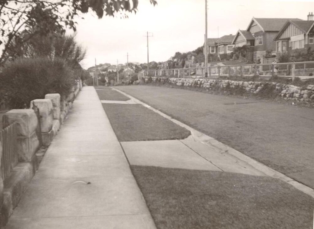 West Street near Sydney Road, Balgowlah, 26th May 1949