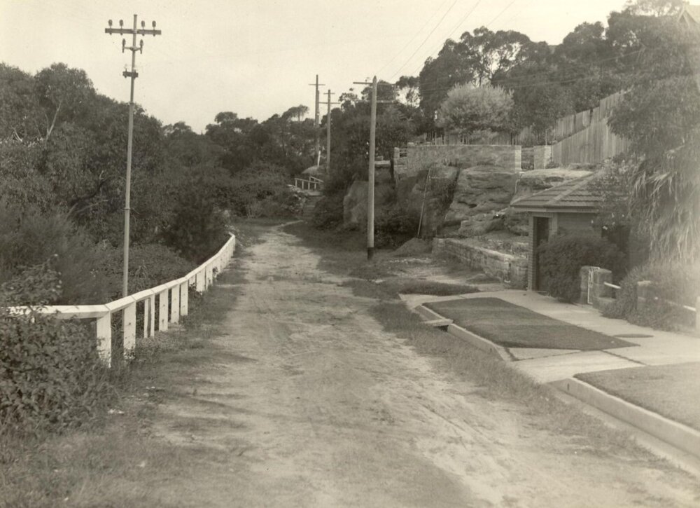 West Street south from White Street, Balgowlah, 1st May 1939