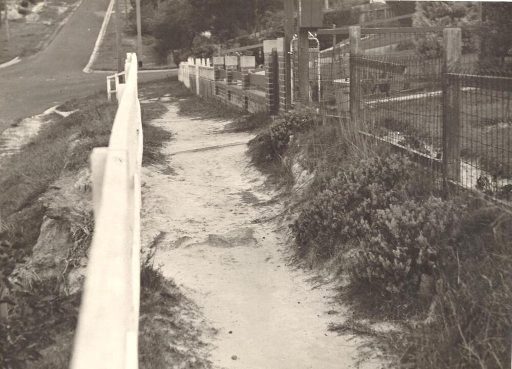 West Street west side at Brighton Street, Balgowlah, 18th April 1940