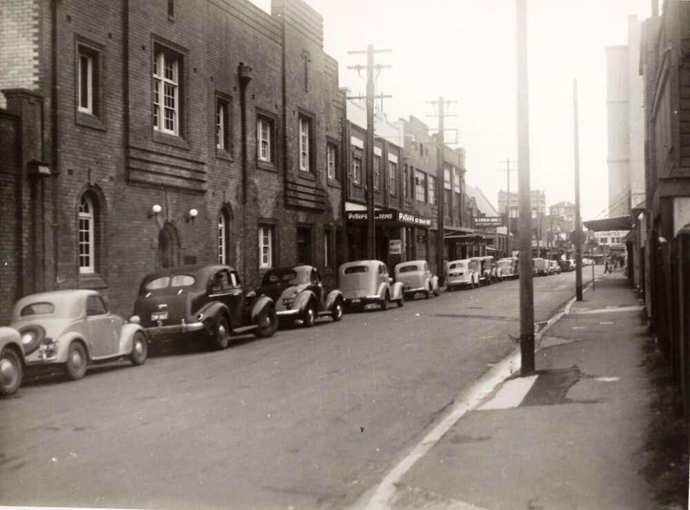 Whistler Street, Manly, 29th June1950