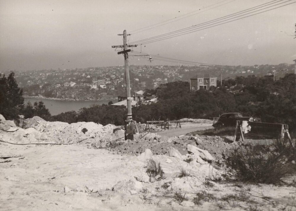 Woodland Street corner Alma and Alder, Balgowlah Heights, June 1952
