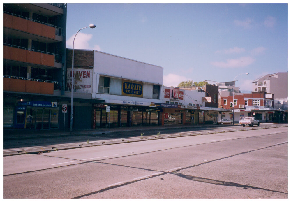 Shopfronts at Pittwater Road, Dee Why c2000