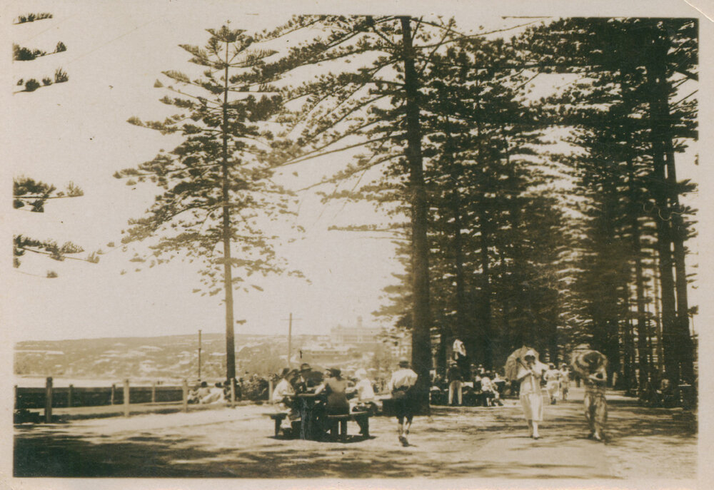 Manly Beach 1920s