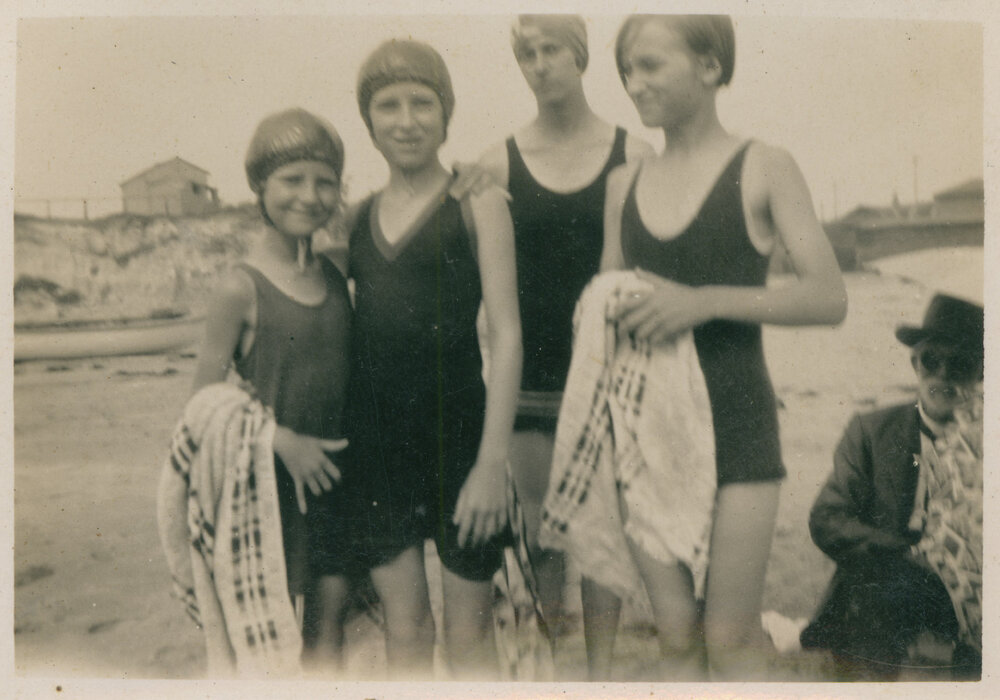 Fletcher Family at Dee Why Beach 1930