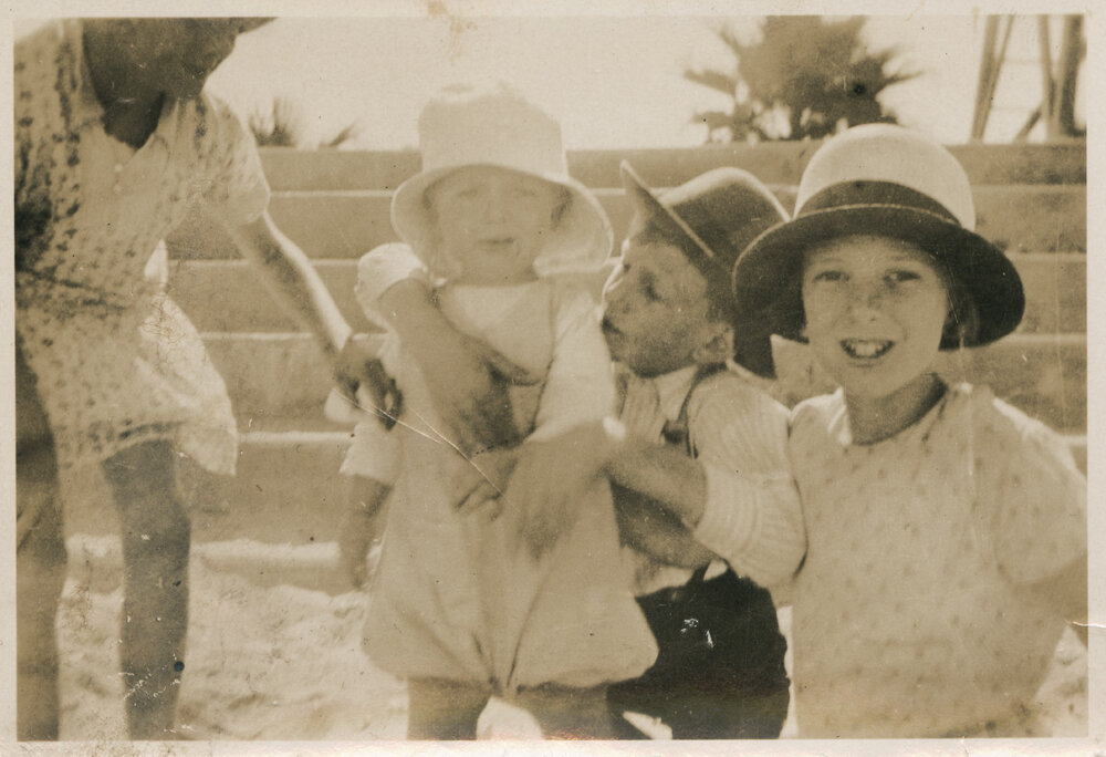 Fletcher Family, Dee Why Beach, 1930
