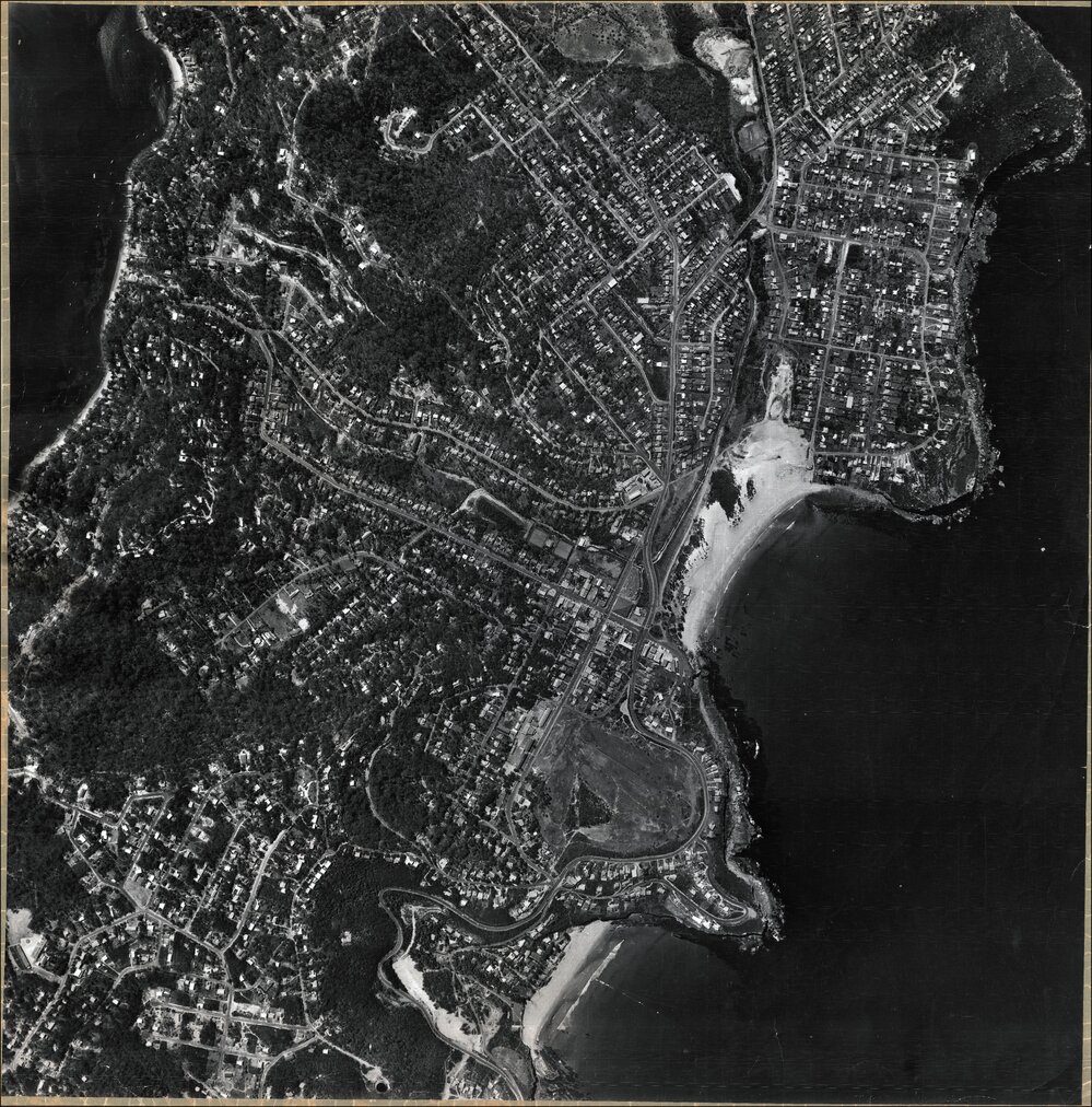 Aerial photograph of Avalon, Bilgola, Clareville, 1965