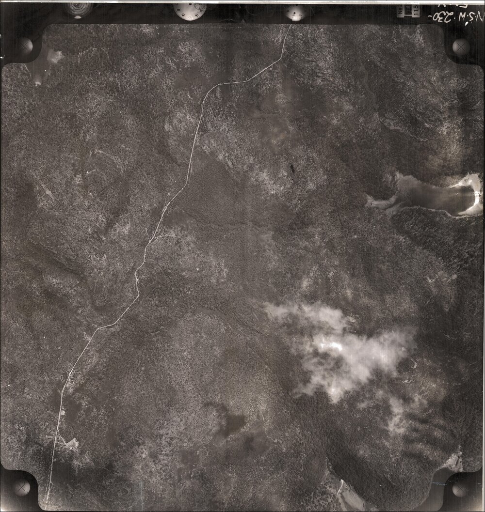 Aerial Photograph of the Basin, West Head, Ku-ring-gai Chase, 1956